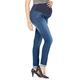Milano Basic - Maternity Jeggings Slim Fit, Basic Must Have Jean, Power Stretch Fabric - Made in Italy (UK 10 (S), Stone)