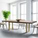 Brayden Studio® Tuzluca Burnished Dining Table Wood in Gray/Brown | 29 H in | Wayfair 872C679C46604620BBE229032BEAEFAC