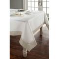 Home Treasures Linens Linea Linen Tablecloth Linen in White | 72 D in | Wayfair WF-LIN72160TAB-WW