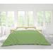 KAVKA DESIGNS River Comforter Set Polyester/Polyfill/Microfiber in Green | Twin Comforter + 1 Pillow Case | Wayfair COM-CMF100W-TW-68X88-KAV010