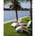 POLYWOOD® South Beach Adirondack 5-Piece Set Plastic in White/Yellow | Outdoor Furniture | Wayfair PWS174-1-LE