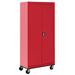 Sandusky Cabinets Transport Mobile Steel in Red | 78 H x 36 W x 24 D in | Wayfair TAWR362472-01