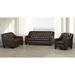 Darby Home Co Debolt 3 Piece Living Room Set Leather Match in Brown | 36 H x 77 W x 37 D in | Wayfair Living Room Sets