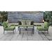 Lark Manor™ Analyssia Outdoor 5 Piece Sectional Seating Group w/ Cushion Metal in Gray | Wayfair E1E2D30A8B17407B89571B8DD1F562AF