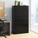 Alera® 5-Drawer Vertical Filing Cabinet Metal/Steel in Black | 64.25 H x 36 W x 18 D in | Wayfair ALELF3667BL