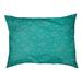 Tucker Murphy Pet™ Campion Rainbow Pizza Pattern Cat Bed Designer Pillow Fleece, Polyester in Green | 14 H x 32.5 W x 42.5 D in | Wayfair