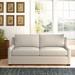 Birch Lane™ Gemi 72" Upholstered Sleeper Sofa Cotton in Brown | 33 H x 72 W x 36 D in | Wayfair F93038F3A5D74269A9A2E6E08E6448AD