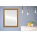 Breakwater Bay Pham Rectangle Beveled Accent Mirror Wood in Brown | 26 H x 20 W x 1 D in | Wayfair 68F8EEE2F81F43D8B56E5D3EBD75B519