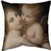 East Urban Home Venus & Cupid Throw Pillow Cover Polyester | 18 H x 18 W x 1.5 D in | Wayfair 765E88693B474C838C34D38B449160D3