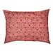 Tucker Murphy Pet™ Chen Classic Circles & Waves Designer Cat Pillow Fleece, Polyester in Red/Pink | 18 H x 28 W x 6 D in | Wayfair