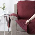 Red Barrel Studio® Reversible Box Cushion Recliner Slipcover in Red/Gray | 91 H x 79 W x 3.2 D in | Wayfair D4E32A4D18CD48B9BEED8CD78E3F3F17