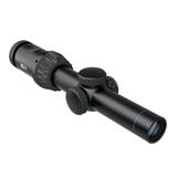 Meopta Optika6 Rifle Scope 1-6x24mm 30mm Tube Second Focal Plane RD .223 Reticle Matte Black Anodized 653611