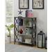 Tucson 4 Tier Bookcase in Faux Birch - Convenience Concepts 161844C1