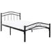 Townhouse Twin Bed Frame in Black - East End Imports EEI-798