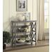 Oxford 3 Tier Bookcase in Gray - Convenience Concepts 203030GY