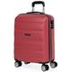 ITACA - Handgepäck Koffer Trolley - Reisekoffer Mit Rollen und Reisekoffer Hartschalenkoffer für Vielreisende T71650, Coral Rot