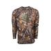 King's Camo Men's Hunter Long Sleeve T-Shirt Polyester, Realtree EDGE SKU - 720042