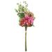 Vickerman 589786 - 36" Dusty Mauve Hydrangea Bundle Bouquet (FQ190536) Home Office Flower Bundles