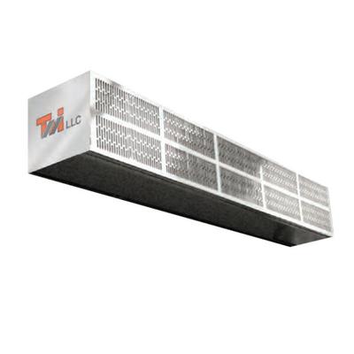Curtron S-LP-96-2-VS-EH 96" Commercial Low Profile Air Curtain with Electric Heater - 240V, 1 Phase