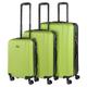 ITACA - Gepäck-Sets, Reisekoffer, Reisekoffer Set, Kofferset, Hartschalenkoffer, Trolley-Set, Luggage - Große Auswahl an Koffer & Trolleys für Jede Reise! 71100, Pistazien-Anthrazit