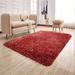 Red 60 x 84 x 3 in Area Rug - Red Barrel Studio® Keturah Vibrant Hand-Tufted Red Area Rug redPolyester | 60 H x 84 W x 3 D in | Wayfair