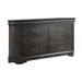 Louis Philippe Dresser in Dark Gray - Acme Furniture 26795
