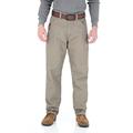 Wrangler Riggs Workwear Men's Riggs Workwear Ripstop Technical Pant Work Utility, Dark Khaki, 36W x 36L