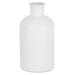 Vickerman 582183 - 8" White Painted Glass Bottle Set/2 (LG181011) Home Decor Vases