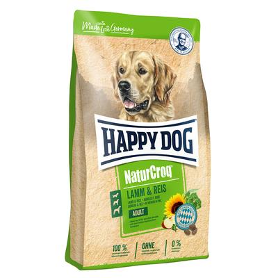 2x15kg Lamm & Reis Happy Dog NaturCroq Hundefutter trocken