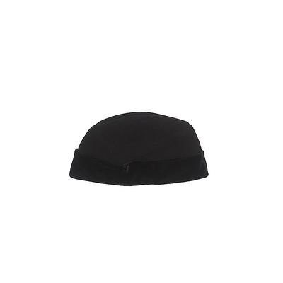 Beanie Hat: Black Solid Accessor...