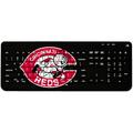 Cincinnati Reds 1978-1992 Cooperstown Solid Design Wireless Keyboard