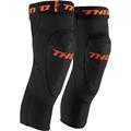 Thor Comp XP Motocross Knieschoner, schwarz-orange, Größe S M