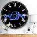 East Urban Home BMW 30 CSL - Large Modern Wall Clock Metal in Black | 16 H x 16 W in | Wayfair ABD9EA9FE88640B7B619DF12FBB8B073