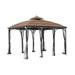 Garden Winds Somerset Gazebo Replacement Canopy Fabric in Brown/Red | 40 H x 147 W x 123 D in | Wayfair LCM1151STCAN