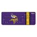 Minnesota Vikings Stripe Wireless Keyboard