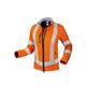 BP 2122-940-85-XL Damen-Softshell-Jacke, Stehkragen- und Arm-Hebesystem, 320,00 g/m² 100% Polyester, Warnorange, XL