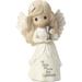 Precious Moments Communion Angel Bisque Porcelain Figurine Porcelain/Ceramic in Brown | 4.72 H x 3.14 W x 2.63 D in | Wayfair 163051