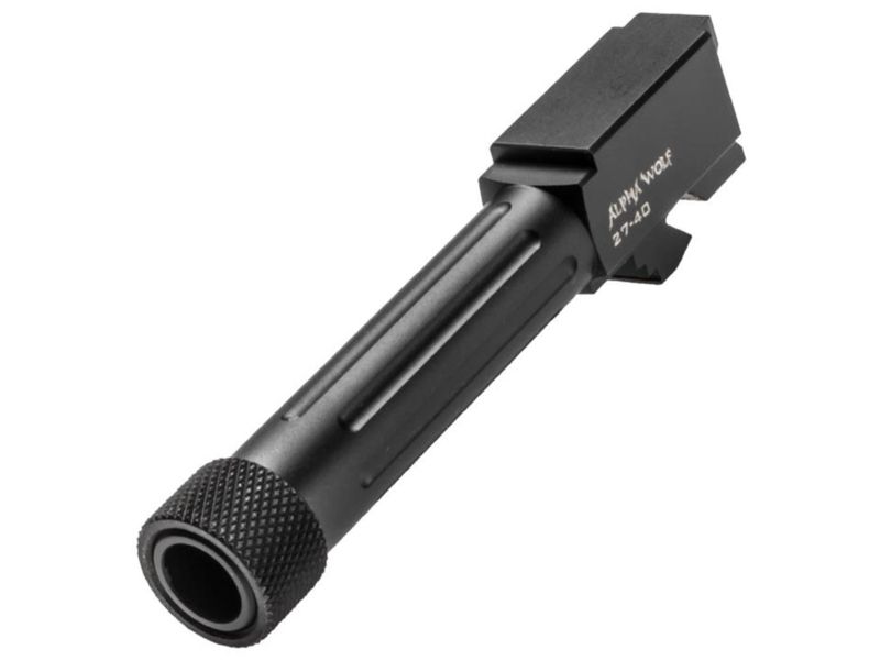 Lone Wolf Arms AlphaWolf Glock 27 .40 S&W Threaded Barrel 9/16x24 Black AW-2740TH