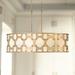 Carter 37" Wide Burnished Gold Kitchen Island Light Pendant