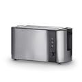 Severin Automatic long slot toaster with 1400 W of power AT 2590, brushed stainless steel-black