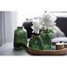 Bay Isle Home™ Friend 6" Fern Leaf Glass Table Vase Glass in Green/Yellow | 5.9 H x 6.1 W x 6.1 D in | Wayfair 011B0C0F28194B70A91A8F6CF80F78C0