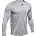 Under Armour Men's UA Locker 2.0 Long Sleeve Shirt (X-Large, True Gray Heather-Black)