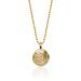 Women's Alex Woo Chicago White Sox 14k Yellow Gold Disc Necklace