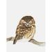 Harriet Bee Brake Sleeping Baby Owl Canvas, Wood in Brown | 14 H x 10 W in | Wayfair DB7ABE0BC96F452BA7DC417419406C3C