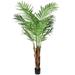 Vickerman 605561 - 5' Potted Areca Palm 372 Leaves (TB190750) Palm Home Office Tree
