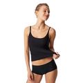 Chantelle SOFTSTRETCH, Top Mit Spaghettiträgern, Unnsichtbare Unterwäsche für Damen, Schwarz, XL/2XL