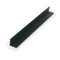 Outwater Plastics 1935-Bk Black 3/4 X 3/4 X 5/64 (.078 ) Thick Styrene Plastic Even Leg Angle Moulding 46 Inch Lengths (Pack of 3)