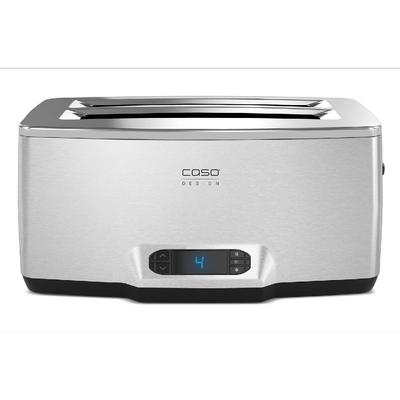 Inox 4 Four-Slice Toaster w/ Wire Warming Basket Attachment - Caso 12779
