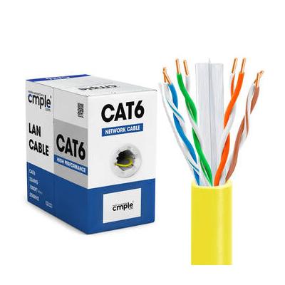 Cmple Cat6 Bulk Ethernet/LAN Cable (1000', Yellow)...