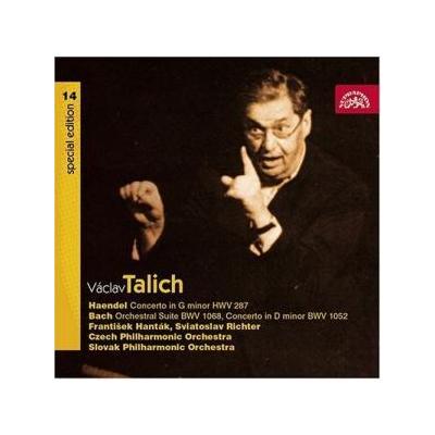 Vaclav Talich Special Edition Vol 14 - Handel, Bach  (CD) IMPORT - Czech Republic